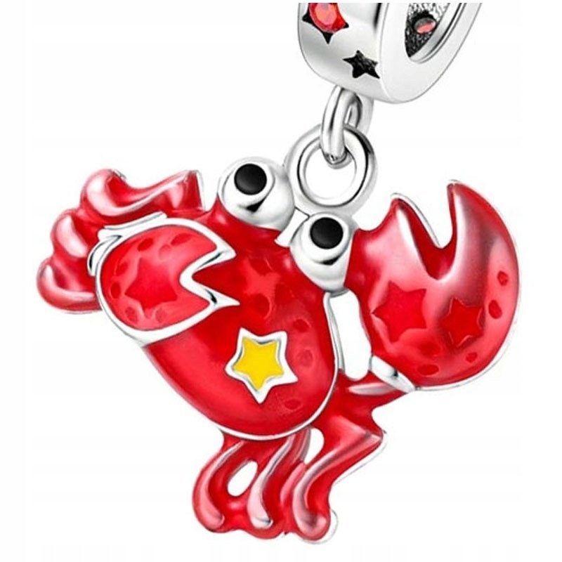 Charms Zawieszka Charms Znak Zodiaku Rak Charmsy Trusky