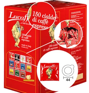 Lucaffe Classic - saszetki ESE 150 sztuk - Kawa w kapsułkach i saszetkach - miniaturka - grafika 1