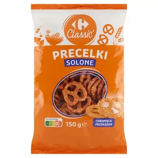 Carrefour Classic Precelki solone 150 g - Paluszki - miniaturka - grafika 1