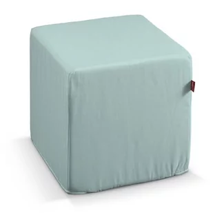 Dekoria Dekoria Pufa kostka pastelowy błękit 40 × 40 × 40 cm Cotton Panama 545-702-10 - Pufy i podnóżki - miniaturka - grafika 1