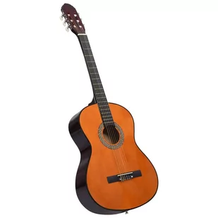 vidaXL Gitara klasyczna dla początkujących 4/4 39 drewno lipowe 70112 - Gitary akustyczne - miniaturka - grafika 1