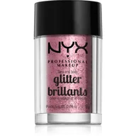 Rozświetlacze do twarzy i ciała - NYX Professional Makeup NYX Professional Makeup Rose Face & Body Glitter Brokat 2.5 g - miniaturka - grafika 1
