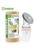 Laktatory - Haakaa Odciągacz silikonowy wielofunkcyjny z przykrywką Gen.3 250ml Peach - miniaturka - grafika 1