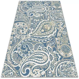 Dywan na taras do ogrodu na balkon Perski Paisley 80x120 cm - Dywany zewnętrzne - miniaturka - grafika 1