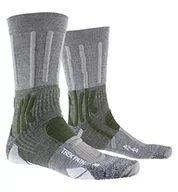 Skarpetki damskie - Skarpety X-Socks Unisex Trek Path szary Dolomite Grey/Forest Green 45-47 - miniaturka - grafika 1