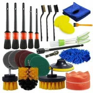 Akcesoria do mycia samochodu - ZESTAW DETAILINGOWY WKRĘTARKA 27 EL DO CZYSZCZENIA SAMOCHODU SZCZOTKI PADY - miniaturka - grafika 1