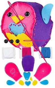 MASKOTKA DO USZYCIA PTASZEK ZRÓB SAM Wyszywanka NAUKA SZYCIA DLA DZIECI - Prace ręczne dla dzieci MASKOTKA DO USZYCIA PTASZEK ZRÓB SAM Wyszywanka NAUKA SZYCIA DLA DZIECI - Prace ręczne dla dzieci - miniaturka - grafika 1