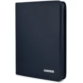 Teczki i aktówki - Beltimore granatowy męski biwuar aktówka teczka organizer dla handlowca I56 granatowy - miniaturka - grafika 1