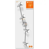 Lampy sufitowe - LEDVANCE Niclas reflektor LED, nikiell, 4-pkt. - miniaturka - grafika 1