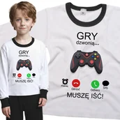 Piżamy dla dziewczynek - Piżama dziecięca Muszę Iść Gry Dzwonią Dla Gracza 98/104 - VoloDonum - miniaturka - grafika 1