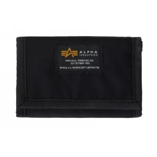 Portfel Alpha Industries Crew Wallet II 146940 03 - Czarny RATY 0% | PayPo | GRATIS WYSYŁKA | ZWROT DO 100 DNI - Odzież taktyczna i umundurowanie - miniaturka - grafika 1