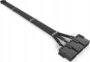 QingSea Adapter przejściówka Przedłużacz 3*8 PIN 12VHPWR 12+4 PIN 600W 16 AWG - Kable komputerowe i do monitorów - miniaturka - grafika 1