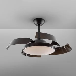 Schuller Valencia Wentylator sufitowy Enzo LED ściemniany CCT czarny - Wentylatory sufitowe - miniaturka - grafika 3