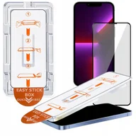Szkła hartowane na telefon - Szkło hartowane z ramką szybka EZ FREE DUST do IPhone 13 / 13 Pro / 14 - miniaturka - grafika 1