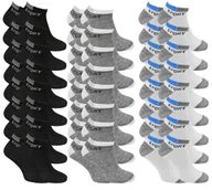 Skarpetki męskie - Zestaw 24 pary Skarpety Stopki Męskie Bambusowe Bambus Sport Wygodne 43-46 - miniaturka - grafika 1