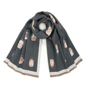 Apaszki i szaliki damskie - Szal Snowy Owl - miniaturka - grafika 1