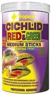 Pokarm dla ryb - Tropical CICHLID RED & GREEN MEDIUM STICKS 1000ml/360g - miniaturka - grafika 1