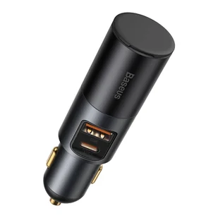 Baseus Baseus Share Together ładowarka samochodowa USB / USB Typ C / gniazdo zapalniczki 120W Quick Charge Power Delivery szary (CCBT-C0G) hurtel-71975-0 - Ładowarki samochodowe - miniaturka - grafika 20