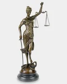 Figurki dekoracyjne - Temida Bogini Sprawiedliwości 45 cm - miniaturka - grafika 1