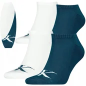 Skarpetki męskie - Skarpetki Skarpety Calvin Klein 2 pary 43-46 STOPKI CK MĘSKIE BIAŁY BLUE - miniaturka - grafika 1