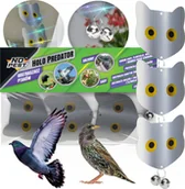Zwalczanie i odstraszanie szkodników - Odstraszacz Ptaków Szpaków Kosów Gołębi Dzięciołów Hologramowa Odblaskowa Makieta Ssaka Drapieżnego"Holo Predator" - miniaturka - grafika 1