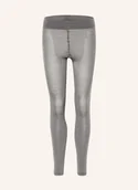 Legginsy - Falke Legginsy Softmerino Z Wełny Merino grau - miniaturka - grafika 1