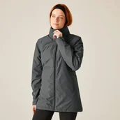 Kurtki i kamizelki sportowe damskie - Regatta Kurtka damska przejściowa ocieplana przeciwdeszczowa Tamlin Szary, Rozmiar: 42 - miniaturka - grafika 1