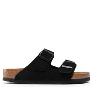 Klapki i japonki męskie - Klapki Birkenstock Arizona Bs 0951321 Czarny - miniaturka - grafika 1