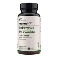 Odchudzanie i oczyszczanie - Pharmovit Pokrzywa Zwyczajna 90 Kaps 1% Krzemionka - miniaturka - grafika 1