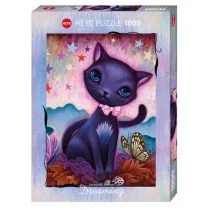 Heye 1000 EL. Czarny kotek WZHEYT0UJ024162 - Puzzle - miniaturka - grafika 2