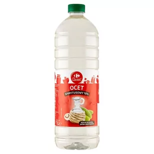 Carrefour Classic Ocet spirytusowy 10 % 1 l - Ocet - miniaturka - grafika 1