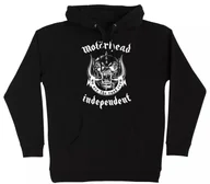 Bluzy męskie - bluza męska INDEPENDENT MOTORHEAD WARPIG HOODED HEAVYWEIGHT SWEATSHIRT BLACK - miniaturka - grafika 1