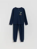 Skarpetki dla dzieci - Reserved - Bawełniana piżama - granatowy - miniaturka - grafika 1