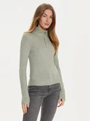 Swetry damskie - Vero Moda Sweter Happiness 10317993 Szary Slim Fit - miniaturka - grafika 1