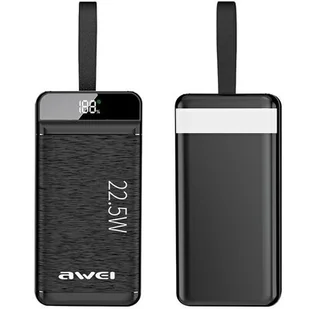 AWEI P141K 40000 mAh Czarny - Powerbanki - miniaturka - grafika 1