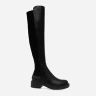 Kozaki damskie - Damskie muszkieterki Steve Madden Applause Boot SM11002825-011 38 23.8 cm Czarne (8720857248098) - miniaturka - grafika 1