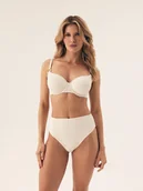 Stroje kąpielowe - Góra od bikini usztywniana Pearl Esotiq biały 80D - miniaturka - grafika 1