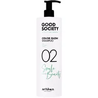 Szampony do włosów - Artego Good Society Color Glow 02 Szampon 1000 ml 100496 - miniaturka - grafika 1