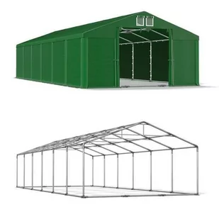 Namiot Magazynowy Całoroczny 5x12x2 Zielony SUMMER PLUS MSD - Altany ogrodowe - miniaturka - grafika 1