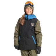 Kurtki narciarskie - Dziecięca Kurtka ocieplana QUIKSILVER IN THE HOOD JK B SNJT KVJ0 EQBTJ03154-KVJ0 – Czarny - miniaturka - grafika 1