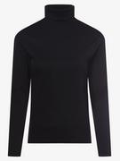 Bluzki damskie - brookshire - Damska koszulka z długim rękawem, czarny - miniaturka - grafika 1
