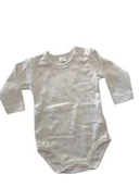 Body dla niemowląt - PINOKIO BODY DŁUGI RĘKAW LOVELY DAY BABY BLUE ECRU AUTKA 86 - miniaturka - grafika 1