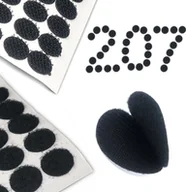Taśmy klejące - Stamal Rzep samoprzylepny komplet okrągły kółk 1cm 207par - miniaturka - grafika 1