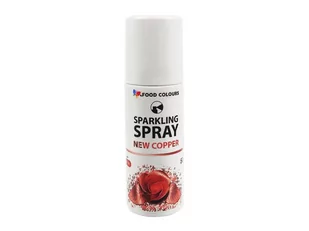 Food Colours Spray New Copper 50ml - Dodatki do ciast w proszku - miniaturka - grafika 1
