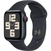 Smartwatch - Apple Watch SE 3 2023 GPS + Cellular 40mm S/M MRG73QC/A Czarny - miniaturka - grafika 1