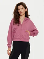 Bluzy damskie - 4F Bluza 4FWAW24TSWSF1341 Różowy Regular Fit - miniaturka - grafika 1