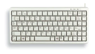CHERRY G84-4100 klawiatura Uniwersalne USB + PS/2 QWERTY British English Szary G84-4100LCAGB-0 - Klawiatury - miniaturka - grafika 1