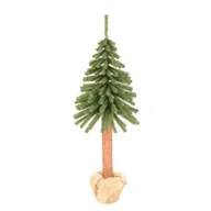 Choinki - Choinka sztuczna na pniu 140 cm zielona - miniaturka - grafika 1