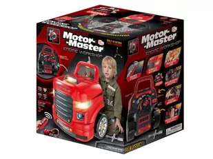 Zestaw Mechanika, Samochód Auto Silnik Do Rozkręcania, Warsztat 61 Elementów, Ciężarówka, Czerwony Truck - Zabawy w naśladowanie dorosłych - miniaturka - grafika 1