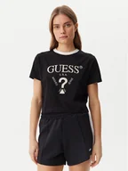Koszulki i topy damskie - Guess T-Shirt V5GI18 I3Z14 Czarny Regular Fit - miniaturka - grafika 1